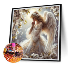 Load image into Gallery viewer, Diamond Painting - Full Round - praying angel girl (30*30CM)
