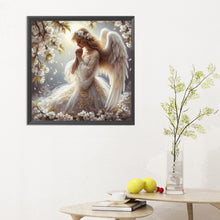 Load image into Gallery viewer, Diamond Painting - Full Round - praying angel girl (30*30CM)
