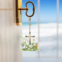 Load image into Gallery viewer, 5/6Pcs Special Shape Double Sided Diamond Painting Keychain for Beginners Adults
