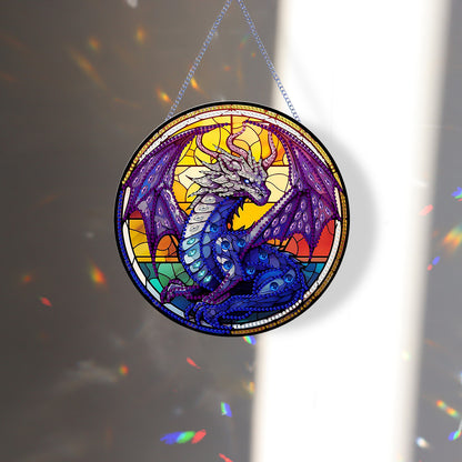 Pterosaur Diamond Painting Art Pendant Acrylic Diamond Drawing Hanging Ornament
