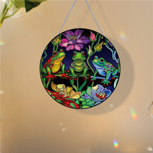 Load image into Gallery viewer, Frog Diamond Painting Art Pendant Animal Acrylic Diamond Painting Hanging Decor
