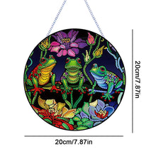 Load image into Gallery viewer, Frog Diamond Painting Art Pendant Animal Acrylic Diamond Painting Hanging Decor
