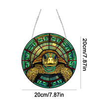 Load image into Gallery viewer, Sea Turtle Diamond Painting Hanging Pendant Home Windows Decor for Kid DIY Craft

