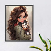 Load image into Gallery viewer, Diamond Painting - Full Round - girl (40*50CM)
