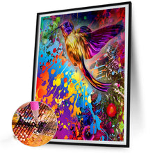 Load image into Gallery viewer, Diamond Painting - Full Round - Abstract hummingbird (40*50CM)
