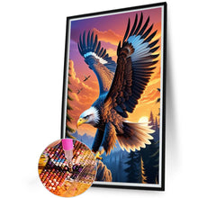 Load image into Gallery viewer, AB Diamond Painting - Full Square - sunset eagle (40*60CM)
