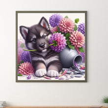 Load image into Gallery viewer, Diamond Painting - Full Square - Dog-Alaskan Malamute (30*30CM)

