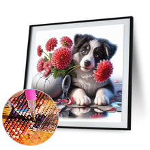 Load image into Gallery viewer, Diamond Painting - Full Square - Dog-border collie (30*30CM)
