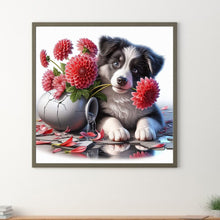 Load image into Gallery viewer, Diamond Painting - Full Square - Dog-border collie (30*30CM)
