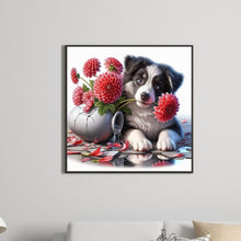 Load image into Gallery viewer, Diamond Painting - Full Square - Dog-border collie (30*30CM)
