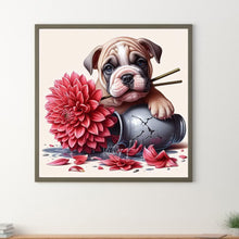 Load image into Gallery viewer, Diamond Painting - Full Square - Dog - Bulldog (30*30CM)
