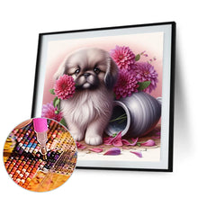 Load image into Gallery viewer, Diamond Painting - Full Square - Dog-Beijing (30*30CM)

