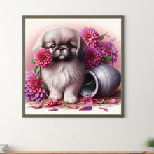Load image into Gallery viewer, Diamond Painting - Full Square - Dog-Beijing (30*30CM)
