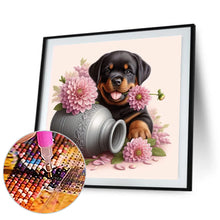 Load image into Gallery viewer, Diamond Painting - Full Square - Dog-Rottweiler (30*30CM)
