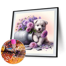 Load image into Gallery viewer, Diamond Painting - Full Square - Dog-American Eskimo Dog (30*30CM)
