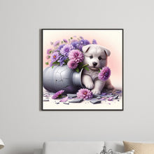 Load image into Gallery viewer, Diamond Painting - Full Square - Dog-American Eskimo Dog (30*30CM)
