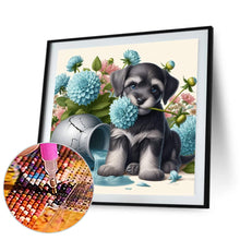 Load image into Gallery viewer, Diamond Painting - Full Square - Dog-Miniature Schnauzer (30*30CM)
