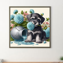 Load image into Gallery viewer, Diamond Painting - Full Square - Dog-Miniature Schnauzer (30*30CM)
