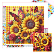 Load image into Gallery viewer, Diamond Painting - Full Square - sunflower (30*30CM)
