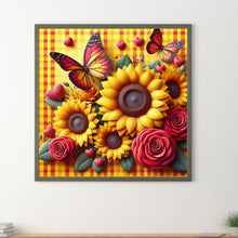 Load image into Gallery viewer, Diamond Painting - Full Square - sunflower (30*30CM)

