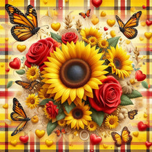 Load image into Gallery viewer, Diamond Painting - Full Square - sunflower (30*30CM)
