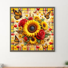 Load image into Gallery viewer, Diamond Painting - Full Square - sunflower (30*30CM)
