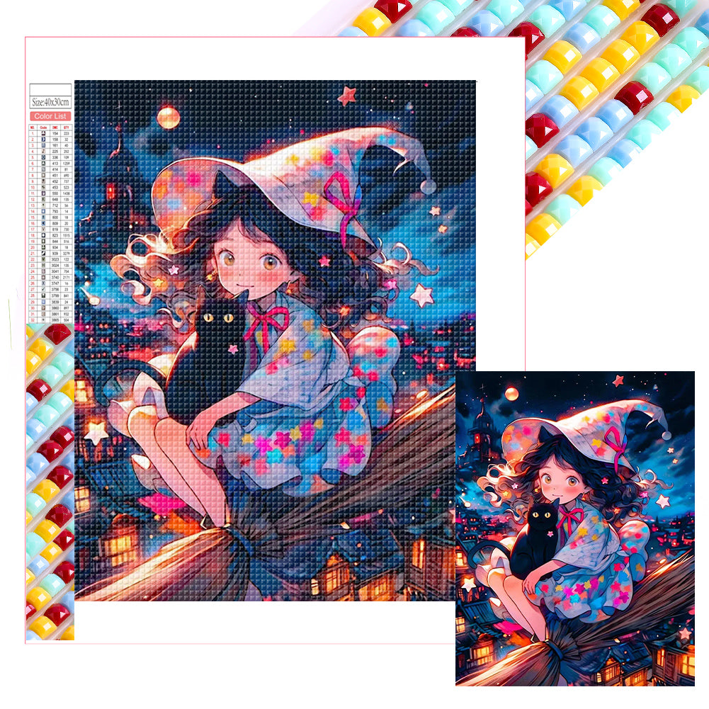 Diamond Painting - Full Square - little girl (40*50CM)