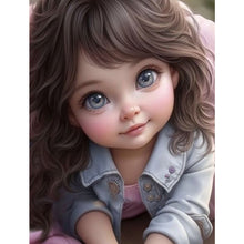 Load image into Gallery viewer, Diamond Painting - Full Square - little girl (40*50CM)
