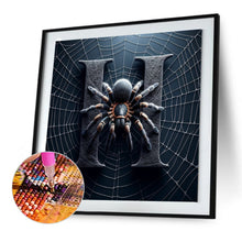 Load image into Gallery viewer, Diamond Painting - Full Round - Spider Letter-H (30*30CM)
