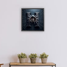 Load image into Gallery viewer, Diamond Painting - Full Round - Spider Letter-H (30*30CM)
