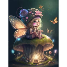 Load image into Gallery viewer, Diamond Painting - Full Round - elf fairy (30*40CM)
