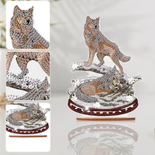 Load image into Gallery viewer, Wooden Animal Diamond Painting Desktop Decorations for Home Office Desktop Decor
