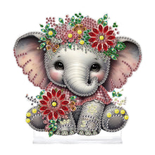Load image into Gallery viewer, Animal Special Shaped Colorful Desktop Diamond Art Kits Bedroom Table Decoration
