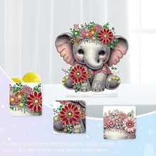 Load image into Gallery viewer, Animal Special Shaped Colorful Desktop Diamond Art Kits Bedroom Table Decoration
