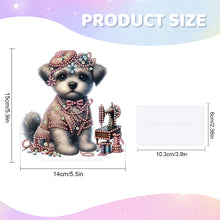 Load image into Gallery viewer, Dog Special Shaped Animal Desktop Diamond Art Kits for Home Office Desktop Decor
