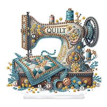Load image into Gallery viewer, Sewing Machine Special Shaped 5D DIY Diamond Art Tabletop Decorations for Adults
