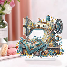 Load image into Gallery viewer, Sewing Machine Special Shaped 5D DIY Diamond Art Tabletop Decorations for Adults
