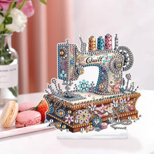 Load image into Gallery viewer, Sewing Machine Special Shaped 5D DIY Diamond Art Tabletop Decorations for Adults
