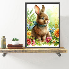 Load image into Gallery viewer, Diamond Painting - Full Round - Flower Rabbit (40*50CM)
