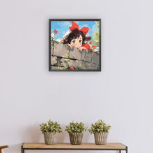 Load image into Gallery viewer, Diamond Painting - Full Round - Vibrant little witch (30*30CM)
