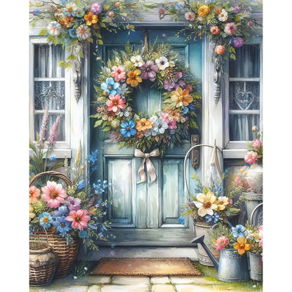 Diamond Painting - Full Round - garland wicket (40*50CM)