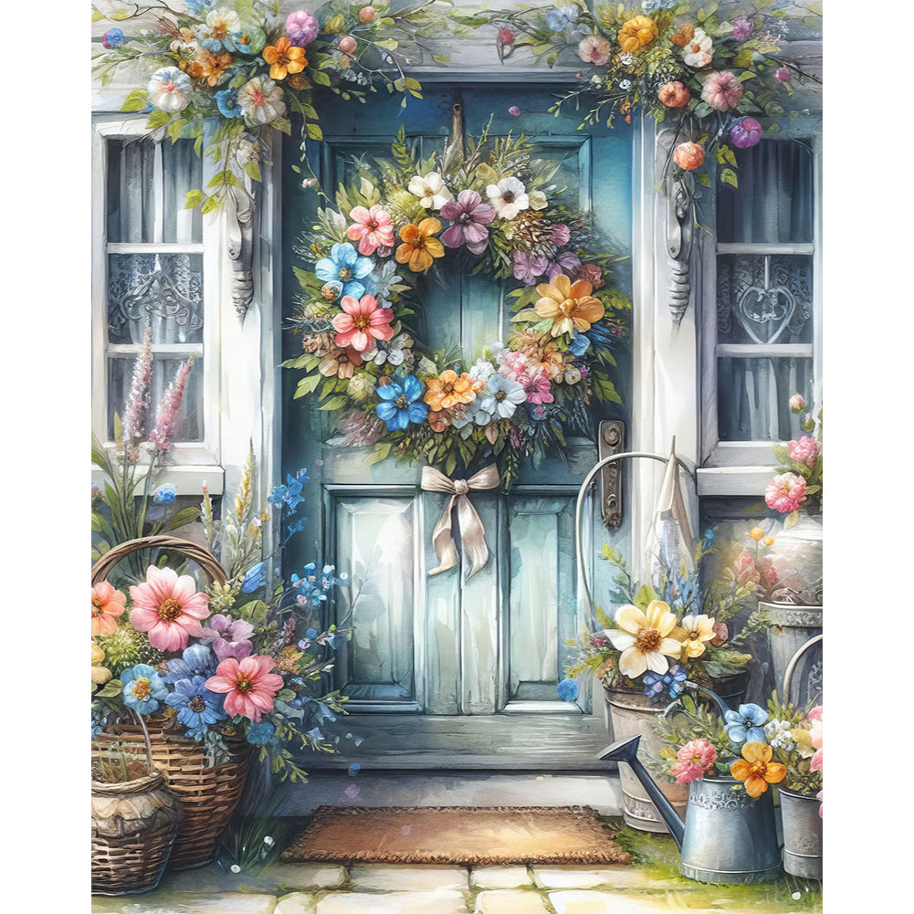 Diamond Painting - Full Round - garland wicket (40*50CM)