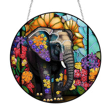 Load image into Gallery viewer, Animal Diamond Painting Art Pendant Colorful Acrylic Crystal Painting Ornaments
