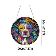 Load image into Gallery viewer, Animal Diamond Painting Art Pendant Colorful Acrylic Crystal Painting Ornaments
