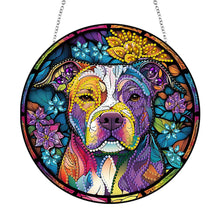 Load image into Gallery viewer, Animal Diamond Painting Art Pendant Colorful Acrylic Crystal Painting Ornaments
