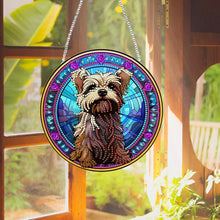Load image into Gallery viewer, Animal Diamond Painting Art Pendant Colorful Acrylic Crystal Painting Ornaments
