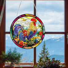 Load image into Gallery viewer, Animal Diamond Painting Art Pendant Colorful Acrylic Crystal Painting Ornaments
