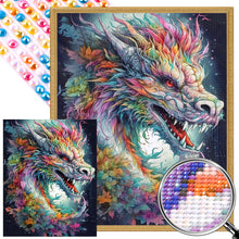 Load image into Gallery viewer, AB Diamond Painting - Full Round - Leaf dragon (40*50CM)

