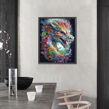Load image into Gallery viewer, AB Diamond Painting - Full Round - Leaf dragon (40*50CM)
