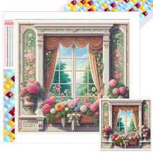 Load image into Gallery viewer, Diamond Painting - Full Square - spring balcony (40*40CM)
